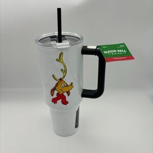 The Grinch Dr. Seuss White Max Stainless Steel Ultimate Christmas Tumbler, 40oz